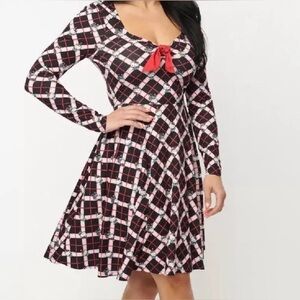 NWT Unique Vintage Holiday Hello Kitty Dress